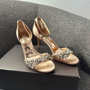 Badgley Mischka Crystal Shoes